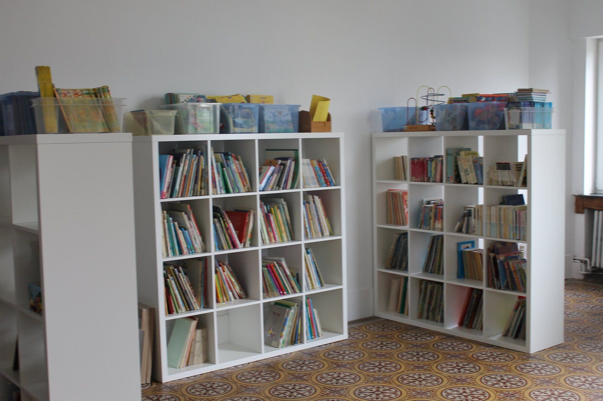 une jolie bibliothèque