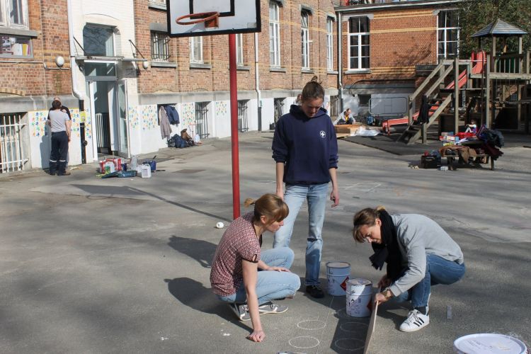 de nouveaux jeux tracés au sol